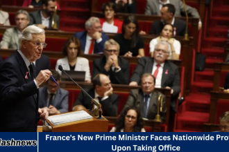 France's New Prime Minister Faces Nationwide Protests Upon Taking Office