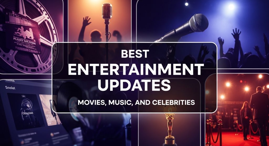 Best Entertainment Updates From Movies Music And Celebrities